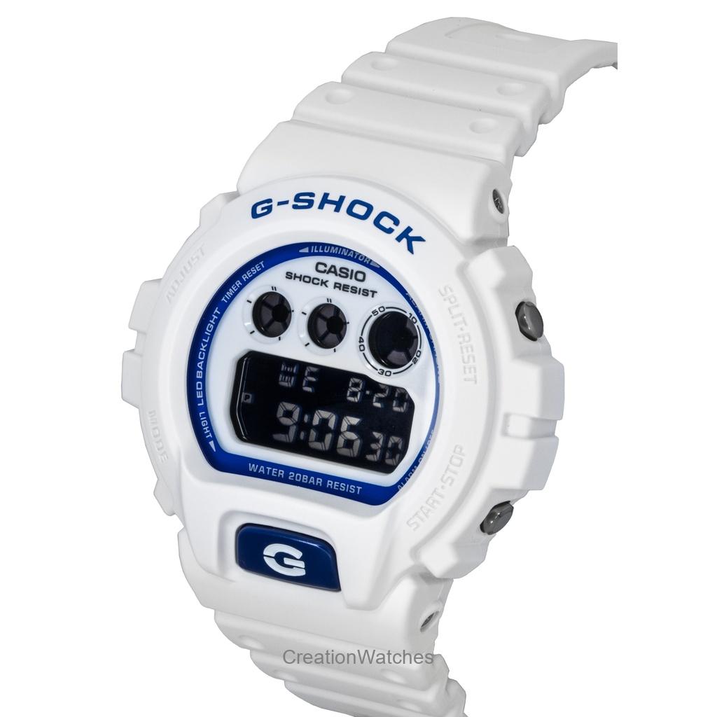 Casio G-Shock Ceas de mână pentru bărbați cu curea de rășină digitală, cuarț DW-6900HDS-7A1 200M