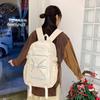 New niche versatile travel backpack, fresh, sweet and lightweight student schoolbag, large-capacity casual backpack