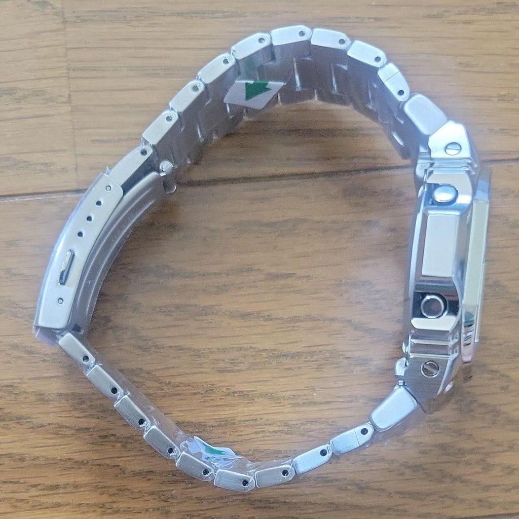 Used CASIO Watch G-SHOCK GW-M5610 Radio Tough Solar Full Metal Custom Silver