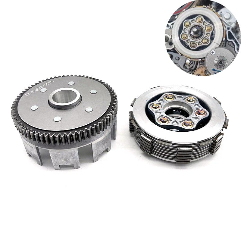 Motorcycle Engine Parts Clutch Disc Gear Drum Rotation For ZONGSHEN ZSCB250-F 172MM Kayo T4 BSE