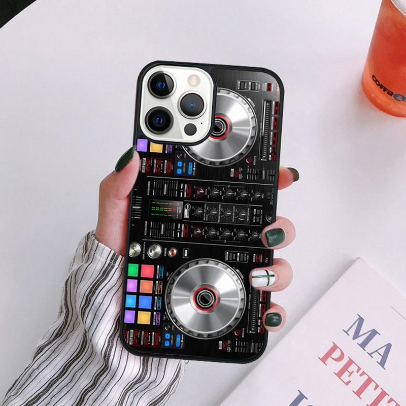 Electronic Music DJ Controller Mixer Phone Case For iPhone 17 Air 14 13 12 16Pro Max 15 Plus Max Cover coque
