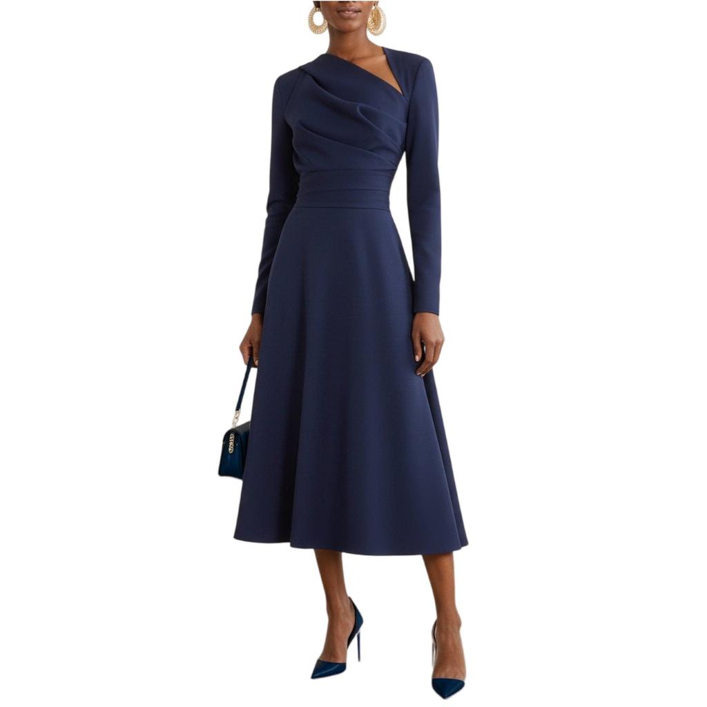 Women's Casual Fashion Long Sleeve Dress