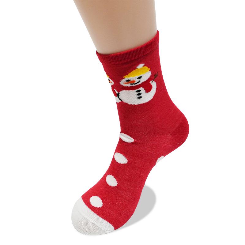 50 Christmas Stocking Styles: Autumn/Winter Cartoon Mid-Calf Socks, Perfect Holiday Gift