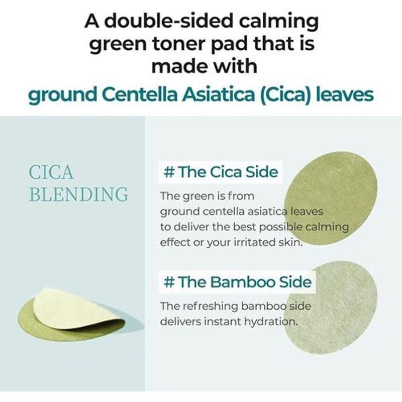 [Numbuzin] No.1 Centella Re-leaf Green Toner Pad 190ml (70 Pads)