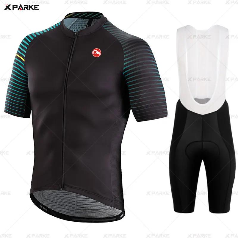 Bike Jersey SetS Men's Cycling Clothing Summer MTB Team Clothes Short Sleeve Uniform Triathlon Skinsuit Ropa De Hombre