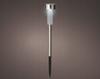 Solar garden lamp 28cm LED cold white light