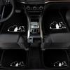Snoopy Floor Easy Protective Car Set of for Light and Standard Cars Mats, Waterproof, Washable, Anti-Slip, Stain-Resistant, Customizable,