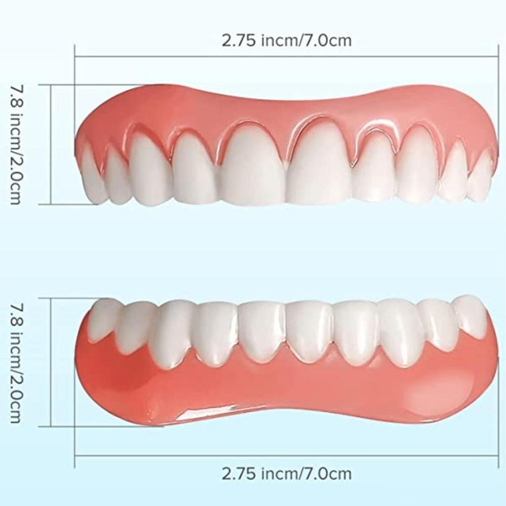 Silicone Denture Relines Kit Professional Denture Set Silicone Denture Set Portable Relines Prothese For Adults Women Men