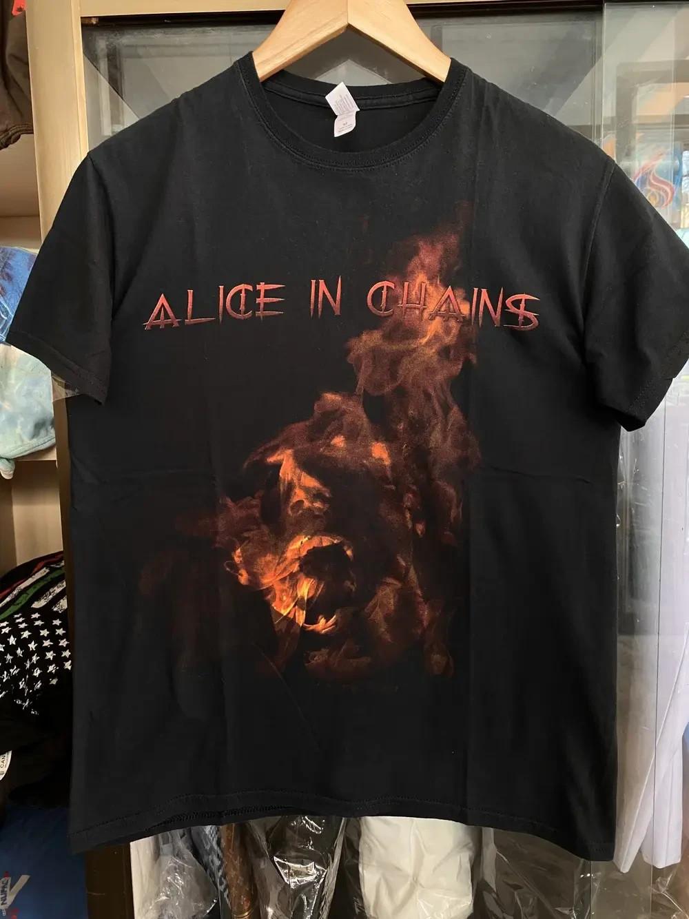 Alice In Chains Facelift T Shirt Black Color Reprint SHirt AN46907 XL