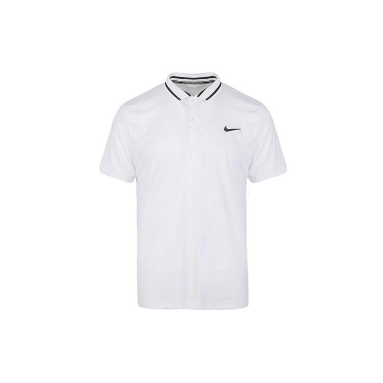 Мужская белая футболка-поло Nike Court Dri-FIT BV1195-100 XXL