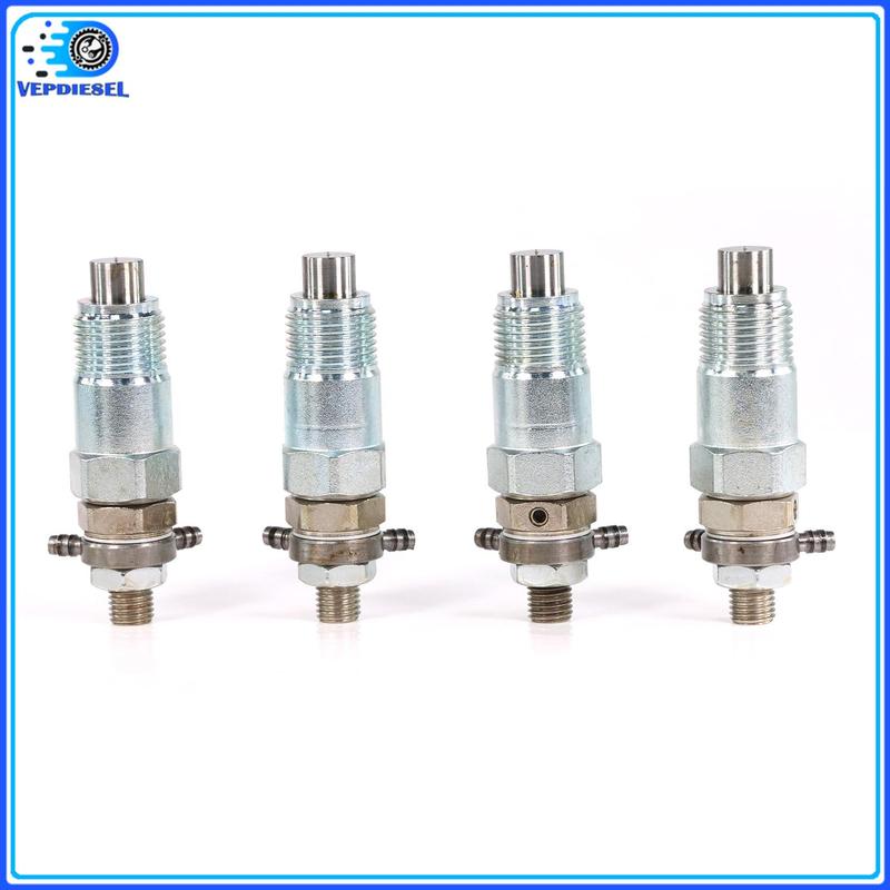 

4pcs New Fuel Injectors 3974254 Fits For Bobcat 743 643 645 225 231 Kubota V1702 D1402 V1902 Engine Car Accessories Parts
