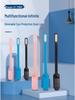 Compact LED Clip-On Reading Lamp with 3-Level Brightness, Foldable Design