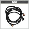 Fog Light Wiring Harness Kit 56045501AC for Dodge for Ram 1500 2500 3500 4500 5500 Truck 2002-2008 Left Right Side Replacement Car Parts