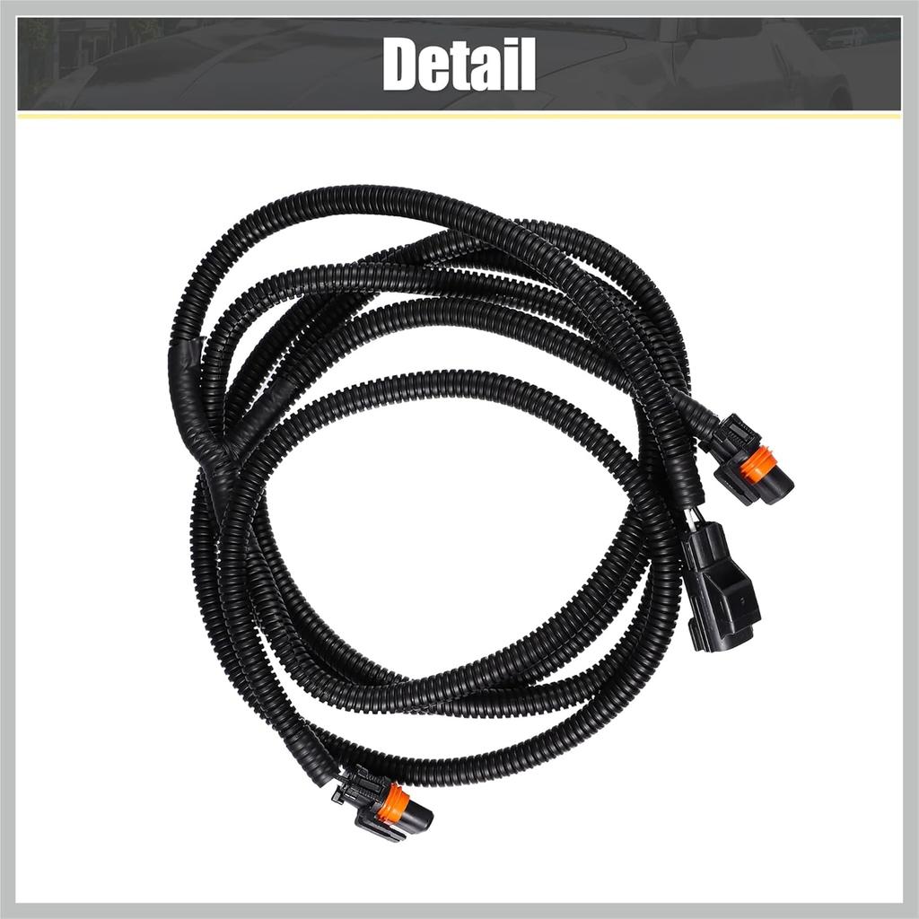 Fog Light Wiring Harness Kit 56045501AC for Dodge for Ram 1500 2500 3500 4500 5500 Truck 2002-2008 Left Right Side Replacement Car Parts
