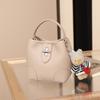 Women's Single Shoulder Bucket Bag - Japanese & Korean Fashion, Casual Handbag, Large Capacity, Elegant Business OL Crossbody, Soft Material