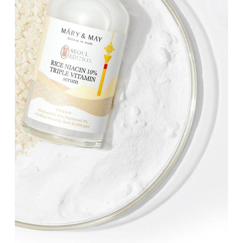 Mary&May - Rice Niacin 10% Triple Vitamin Serum Seoul Edition