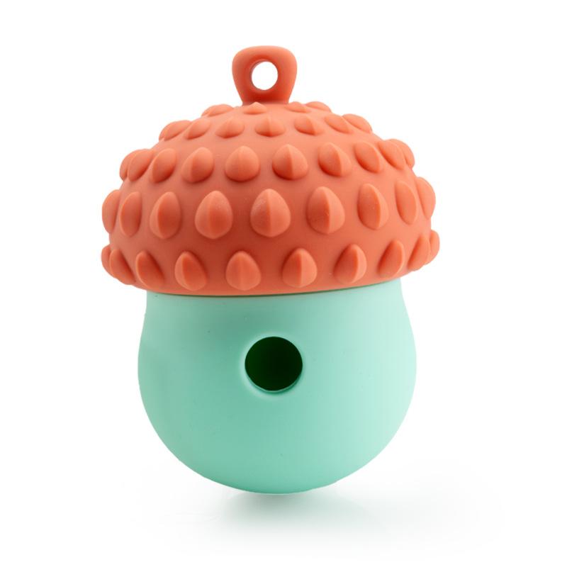 Berry Silicone Slow Food Dispenser, Interactive Toy for Cats and Dogs To Chew and Grind Teeth, Pet Toy, Leaky Food Dispenser