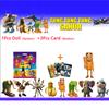 1Pc Italian Brainrot Blind Bag Toys Mystery Box tung tung tung Sahur 1Pc doll &3Pcs Card Sets Funny Model Kids Blind Pouch Gifts