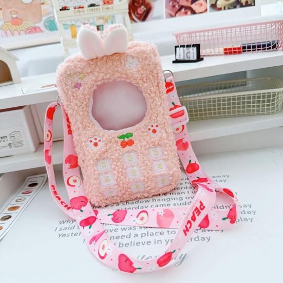 Doll Display Bag Crossbody Shoulder Bag Anti-Scratch Creative Doll Carrying Bag Protective Layer Doll Organizer