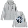 Ado World Tour Hibana Sweat à capuche zippé Hommes Femmes Mode Style Japonais Veste Unisexe Décontracté Sweat à capuche zippé en polaire
