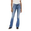 Only Womens/Ladies Denim Wide Leg Regular Jeans