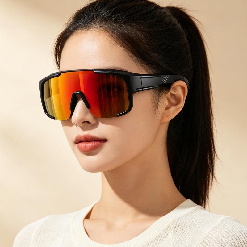 New Fashion Cycling Sunglasses Men And Women Anti-fog Windproof Motorcycle Driving Goggles Fishing Hiking Outdoor Oversized Eyewear