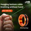 Aluminum Alloy Ring Wire Pulling Ring Wire Puller Bottom Hanging Wire Puller Anti Slip Fishing Wire Puller Portable