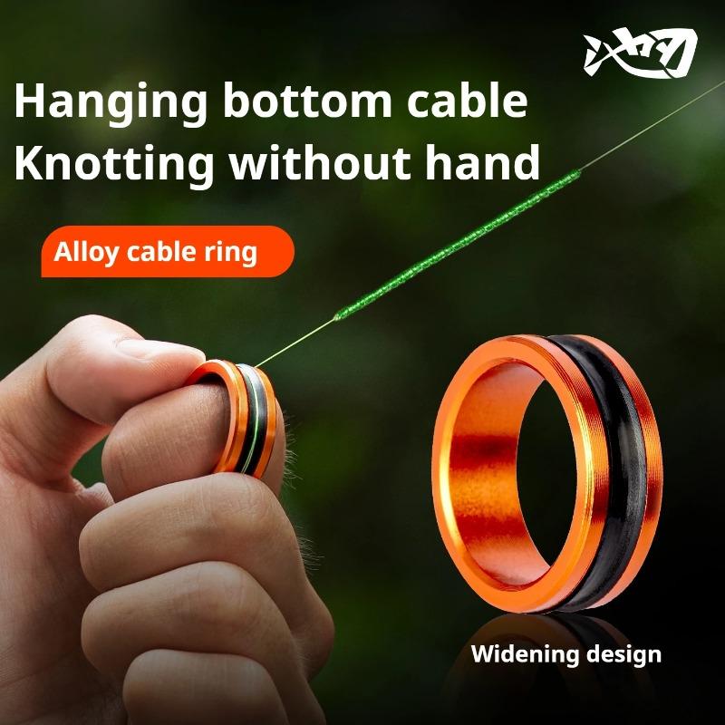 Aluminum Alloy Ring Wire Pulling Ring Wire Puller Bottom Hanging Wire Puller Anti Slip Fishing Wire Puller Portable