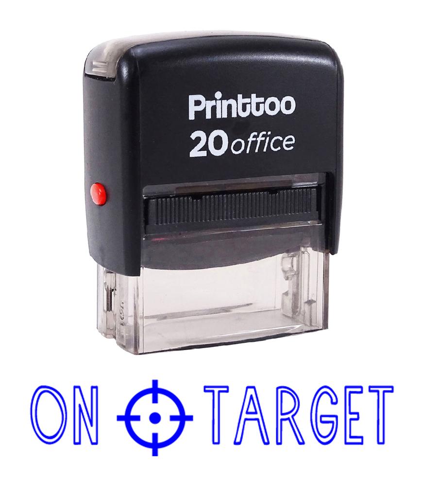 Printtoo Office Stationary OK Self Inking Rubber Stamp Custom Stamp-Black