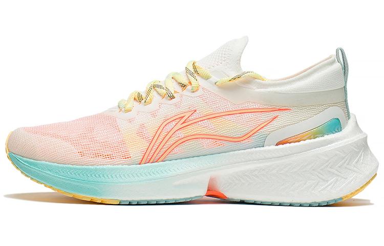 Женские беговые кроссовки Li Ning Feidian Discovery Оранжево-бело-синие ARMS008-5 35