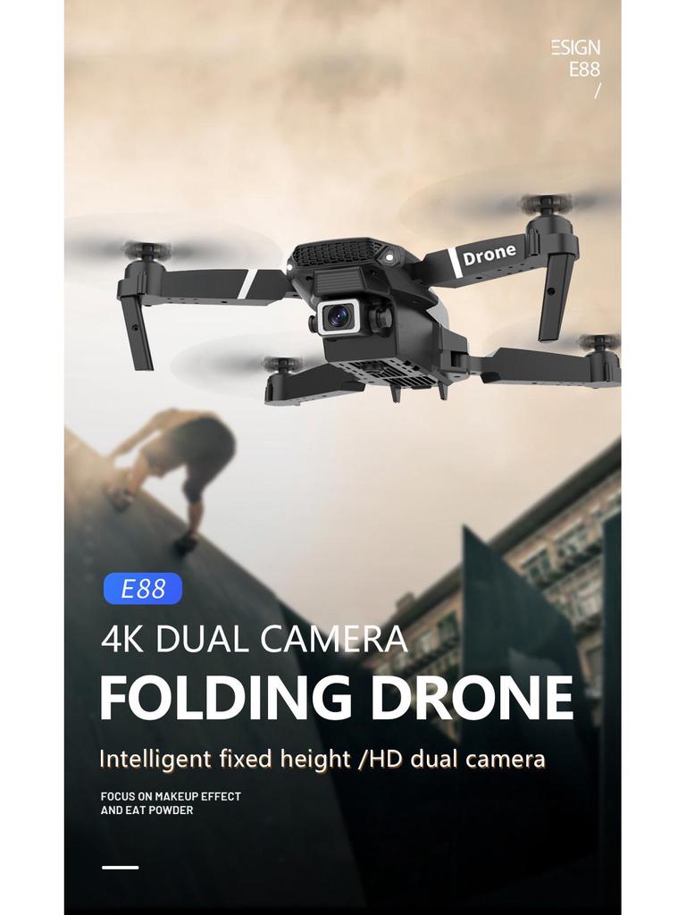 E88PRO 4K Dual Camera Drone with Long-Endurance and Altitude Hold
