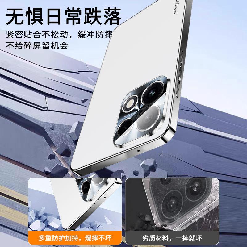 [Spot] Applicable to OPPOreno16pro mobile phone case reno16 new male lens film 15 anti-drop simple