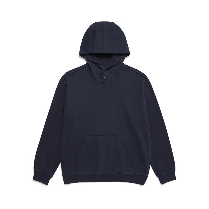 Nau Garment-Dyed Pigment Hoodie Navy Note/00L