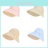 Polyester Sun Protection Wide Brim Hat With Adjustable Fit For Outdoor Summer Travelers