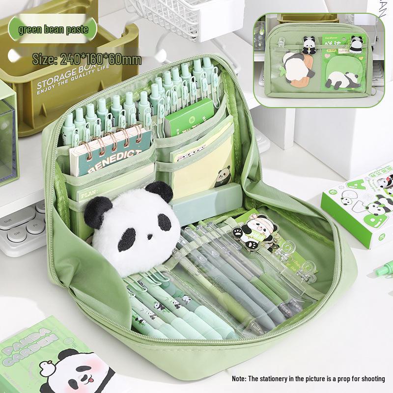 

Пенал великої місткості з відділеннями | Високоякісне зберігання косметики