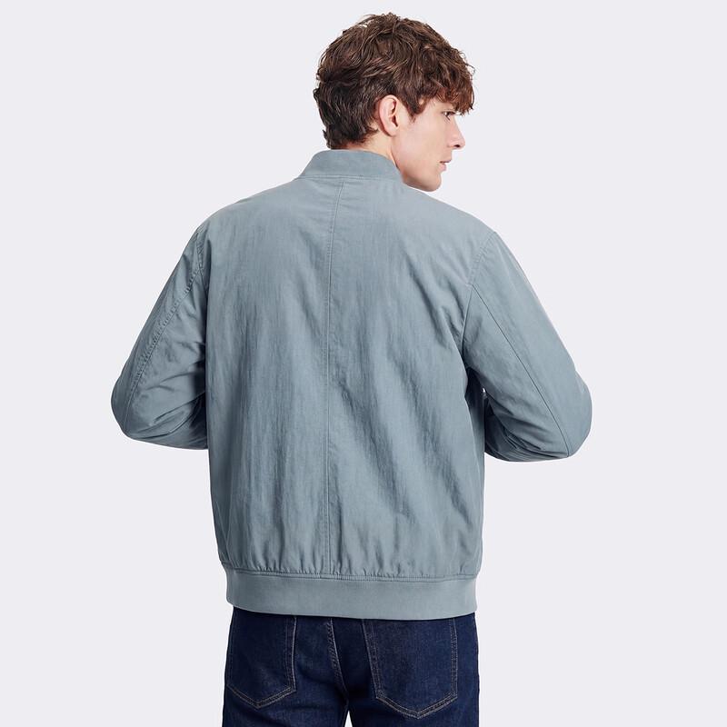 Hodo Men's Casual Baseball Collar Jacket