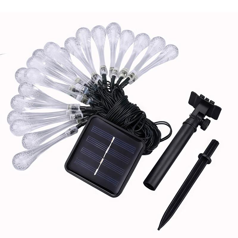 OEING Colorful Water Drop LED String Lights