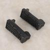 Motorcycle Front Pedal, 1 Pair Rubber Front Pedal Footrest Foot Pegs Fit for YBR 125