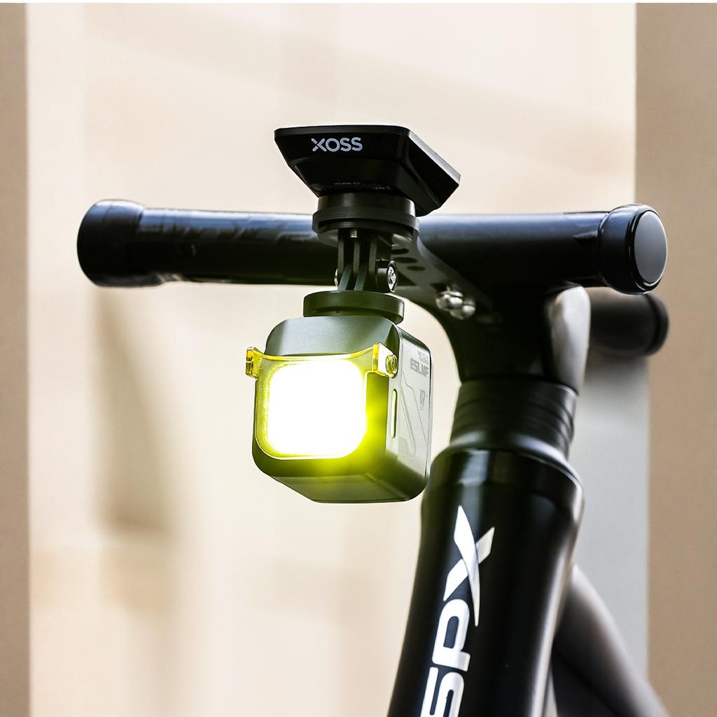 Magicshine EVO 1700 Unterlenker-Fahrradlicht für Nachtfahrten, USB-C wiederaufladbares Fahrradscheinwerfer, IPX 6 Fahrrad-Frontlicht für Rennradfahrer
