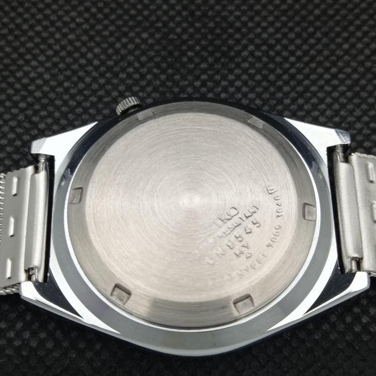 REFURBISHED VINTAGE SEIKO 5 AUTO 7009A JAPAN MENS D/D RED WATCH 610b-a318050-9 SKU610b-a318050