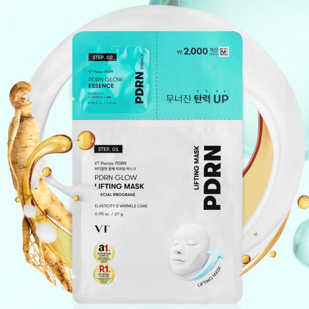VT DAISO PDRN Radiance Lifting Mask 27g + Radiance Essence 1.5ml