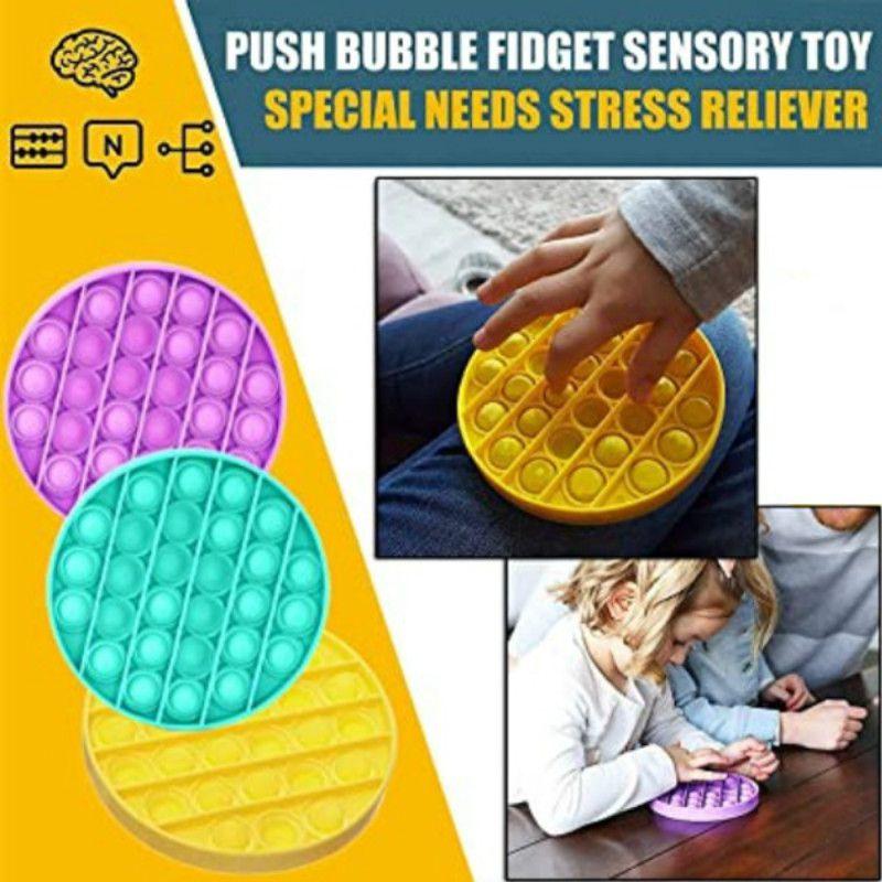 Foxmind Pop Bubble Sensorisches Fidget Pop It Spielzeug zum Stressabbau und für pädagogischen Spaß für Kinder