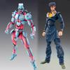 25cm JOJO'S Bizarre Adventure Josuke Higashikata Crazy Diamond Große Super Actionfigur Anime Modell Spielzeug Schreibtischornament Junge Geschenk