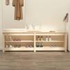 Shoe Organisers Shoe Bench 160X36.5X50 Cm Solid Wood Pine