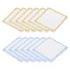 6/12Packs Cute Sticky Notes 75x75mm 50Sheets/Pack Sticky Notes Self-Stick Notes Pads with Lines Office Message Stickers 4Colors