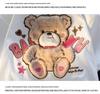 Women's Loose Retro American Bear T-Shirt - Short-Sleeve, Cute Niche Summer Top