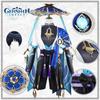 Kunikuzushi Genshin Impact Wanderer Cosplay Bamboo Hat Adult Performance Dress