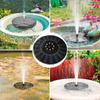Mini Floating Solar Garden Fountain for Ponds and Courtyards