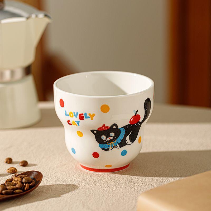 

Новая кружка для кофе с ручным прищипом, мультяшная нишевая дизайнерская кружка, подарок на день рождения, Новый год, выпускной four inches