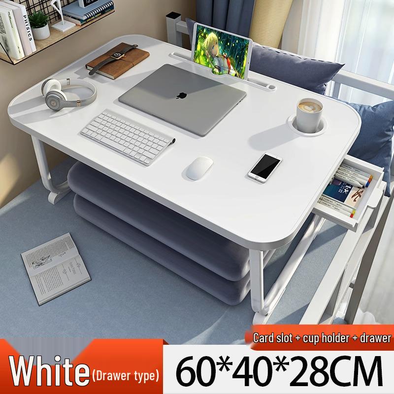 Foldable Bedside Laptop Table: Portable Study Desk and Bay Window Stand